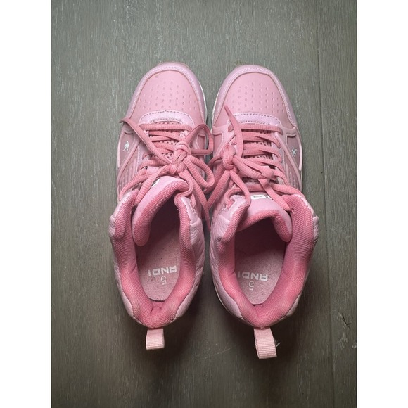 And1 Girls Youth Pink Sneakers Size 5 - Picture 3 of 6